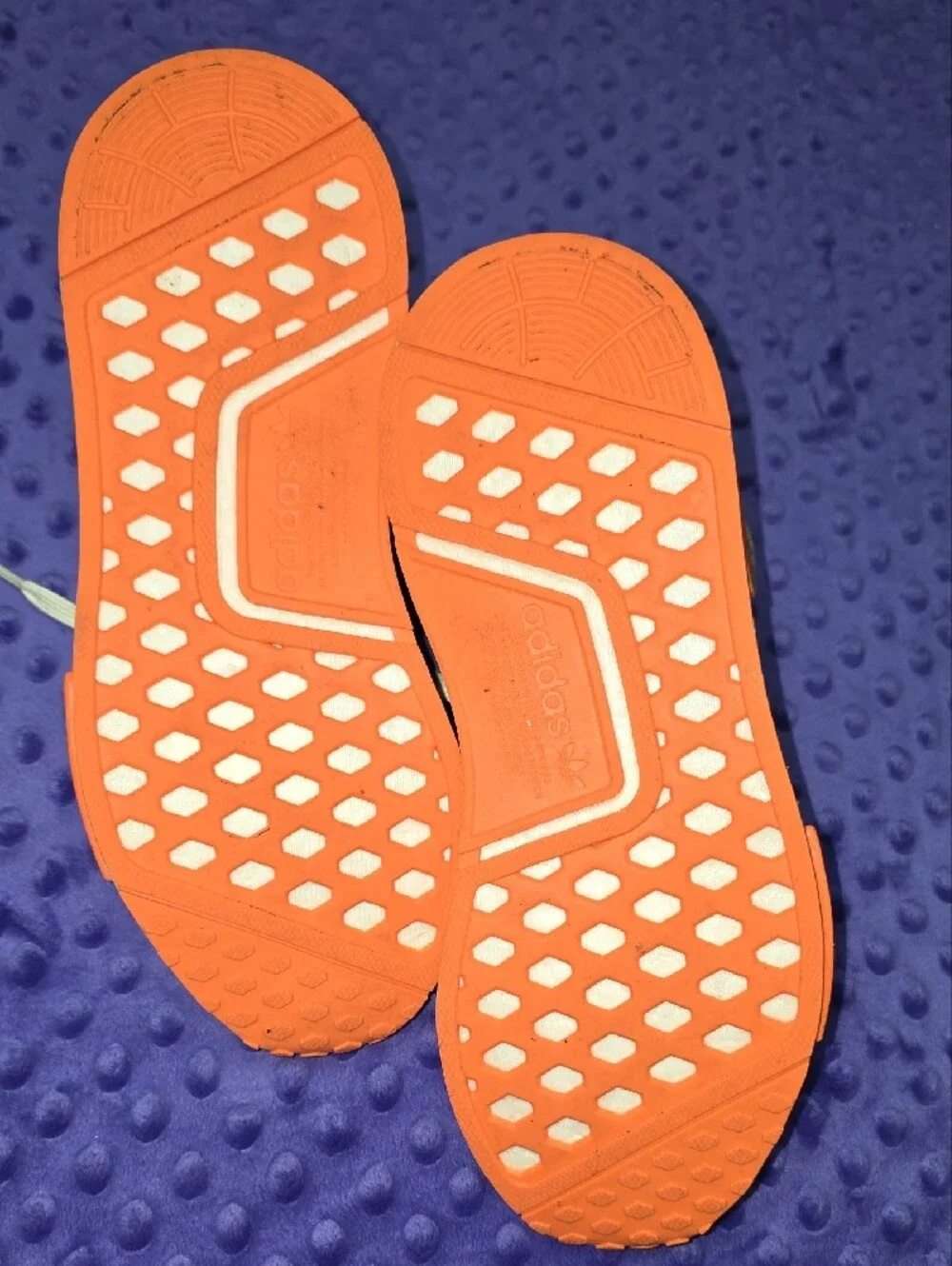 Cream & Orange Adidas